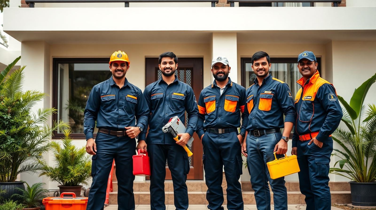 UrbanNeed technicians at work